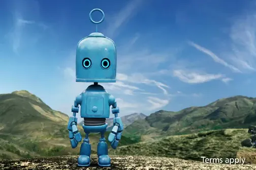 O2 Robot Mascot