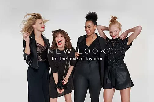 Group of women wearing all black outfits from New Look